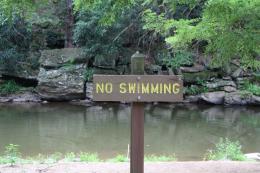 No Swimming Picture